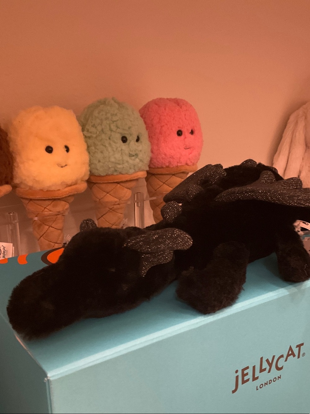 Jellycat Little Onyx Dragon